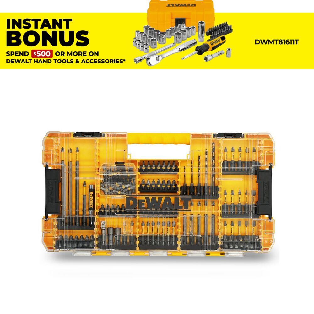 DeWalt DWAF120PCSET 120pce Screwdriver Bit Set