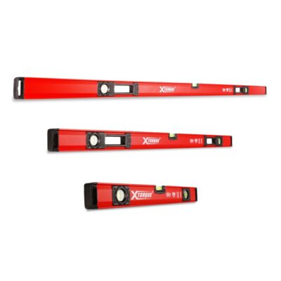 Xtorque XP3PKLC 3-Pack Red Platinum Milled Spirit Level