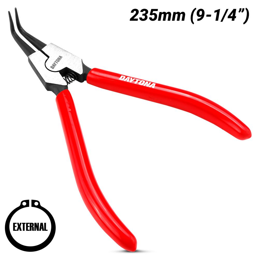Daytona DBNP3 235mm (9-1/4") 90° Angled Tip External Circlip Pliers