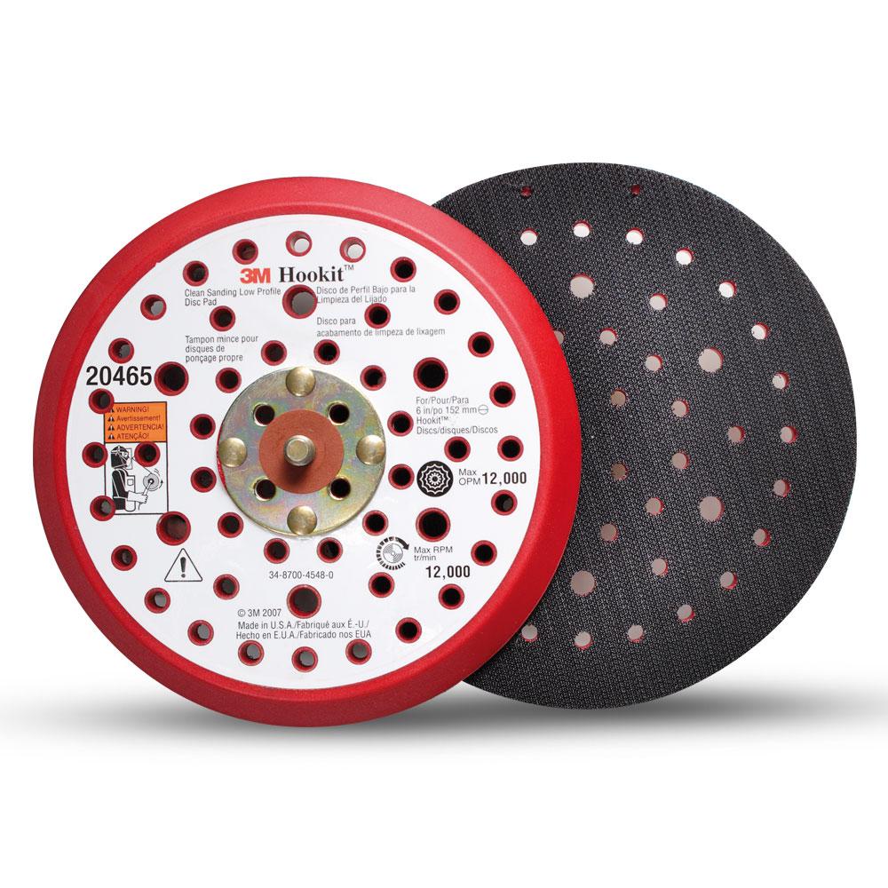 3M 7100022038 (60440241143) Hookit 150mm Low Profile Disc Pad for Sand & Dust Extraction