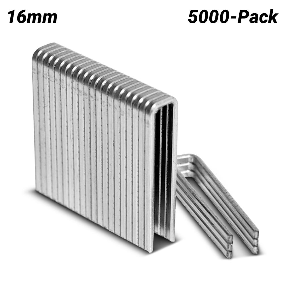 Air BPD S6016 5000-Pack 16mm 18Ga 90 Series Galvanised Wire Staples