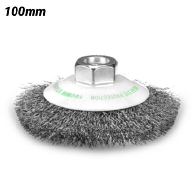 Bordo 5111-100-3.3 100mm 0.30mm Stainless Steel Crimp Wire Bevel Brush