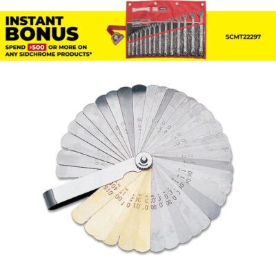 Sidchrome SCMT70119 Master Mechanics 3" Feeler Gauge