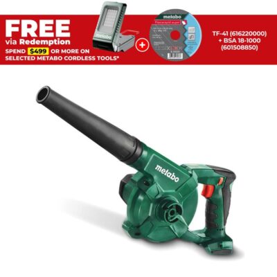 Metabo AG 18 (602242850) 18V Li-ion Cordless Blower - Skin Only