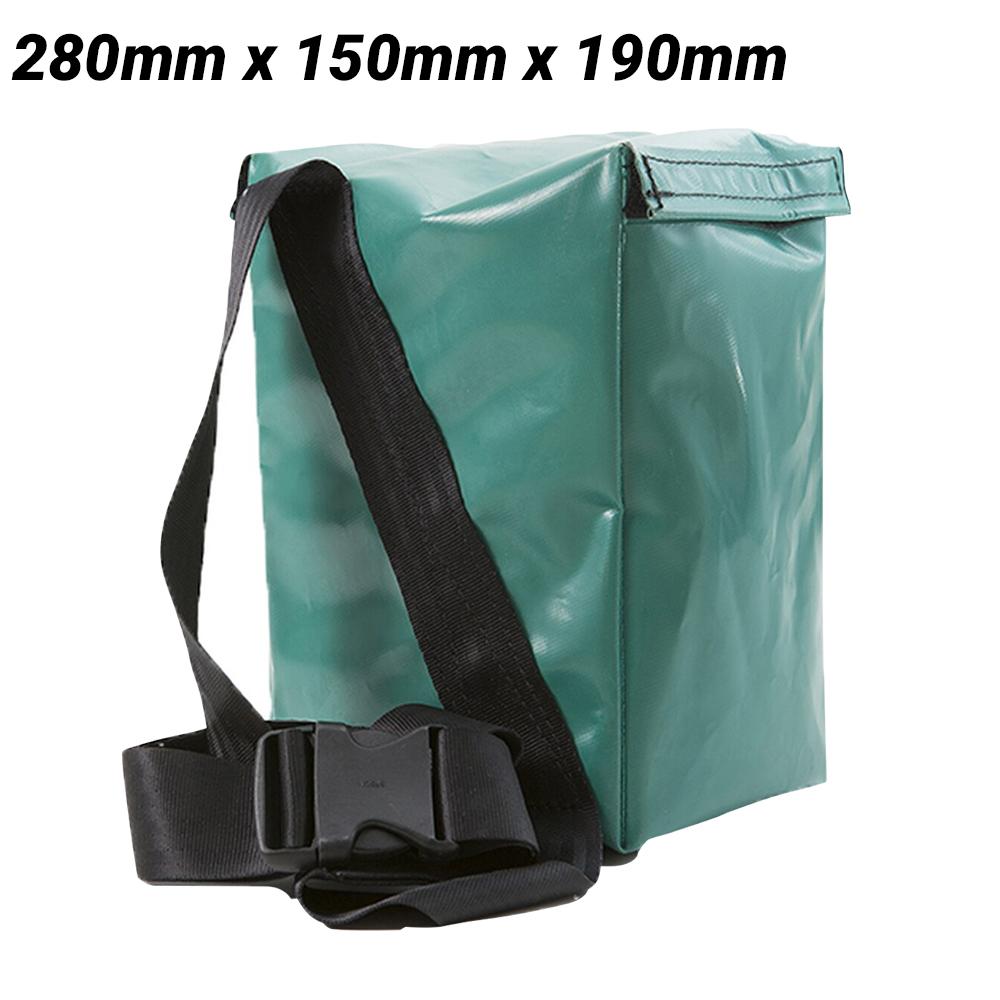 Beehive Vinyl CMBFULL-CROSS 280mm x 150mm x 190mm Heavy Duty Reinforced Vinyl Canister Mask Bag with Cross Over Shoulder Strap