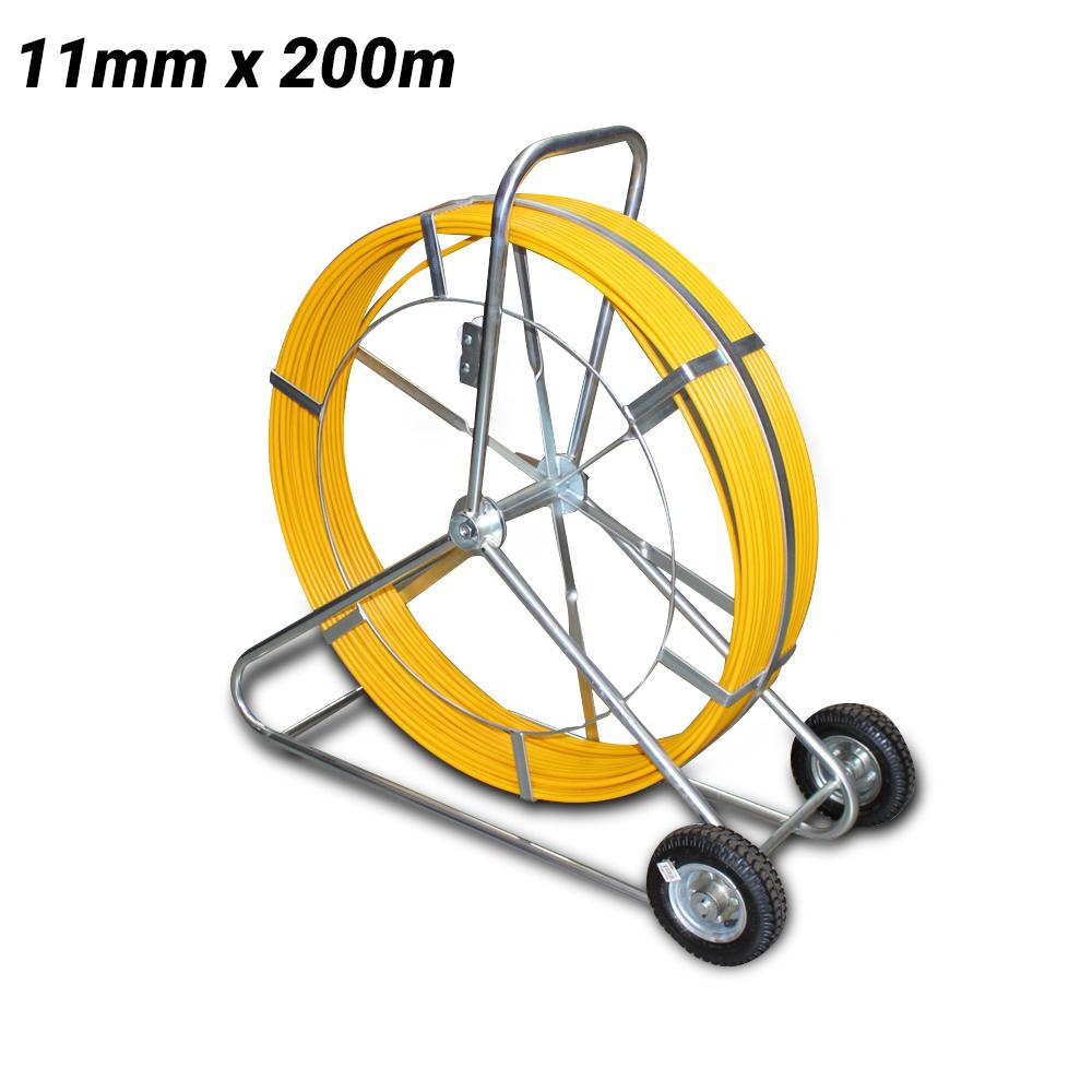 Cabac MSS-11TR-200 11mm x 200m Inspection Reel Trace-Rod and Frame