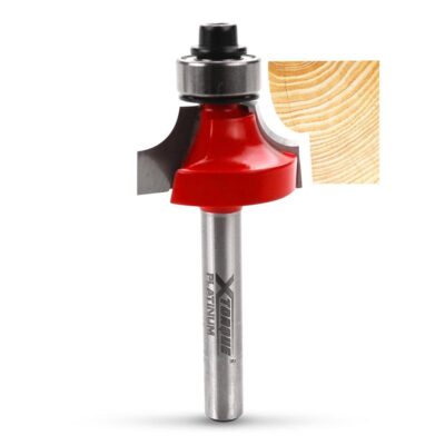 Xtorque XP16RO Platinum 1.6mm Radius Rounding Over 1/4" Shank Router Bit