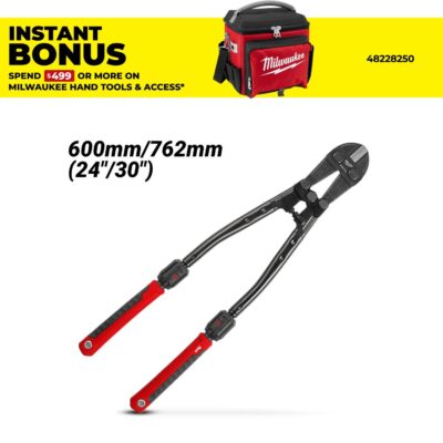 Milwaukee 48224124 600mm/762mm (24"/30") Adaptable Bolt Cutters