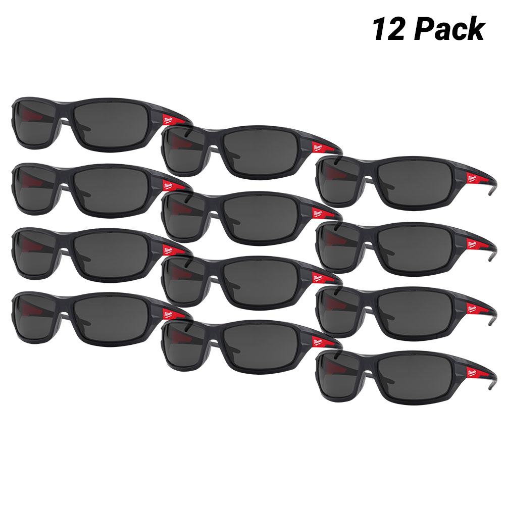 Milwaukee 48732925A 12-Pack Performance Tinted Safety Glasses