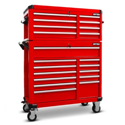 Daytona DT86B 43" Heavy Duty 8 Drawer Tool Chest & 12 Drawer Tool Box Roller Cabinet
