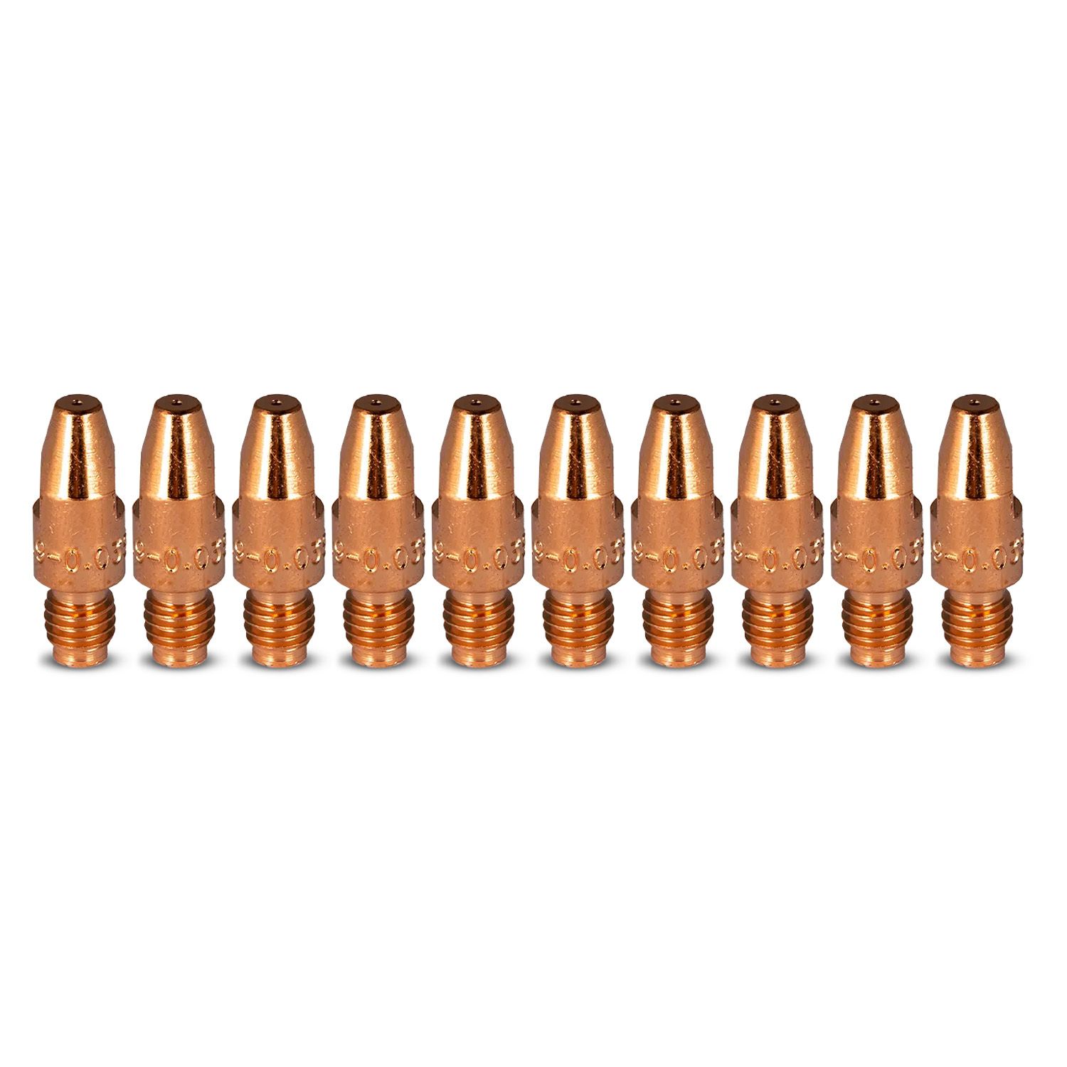 UNIMIG PCT0005-08 10-Pack 0.8mm M8 Contact Tip