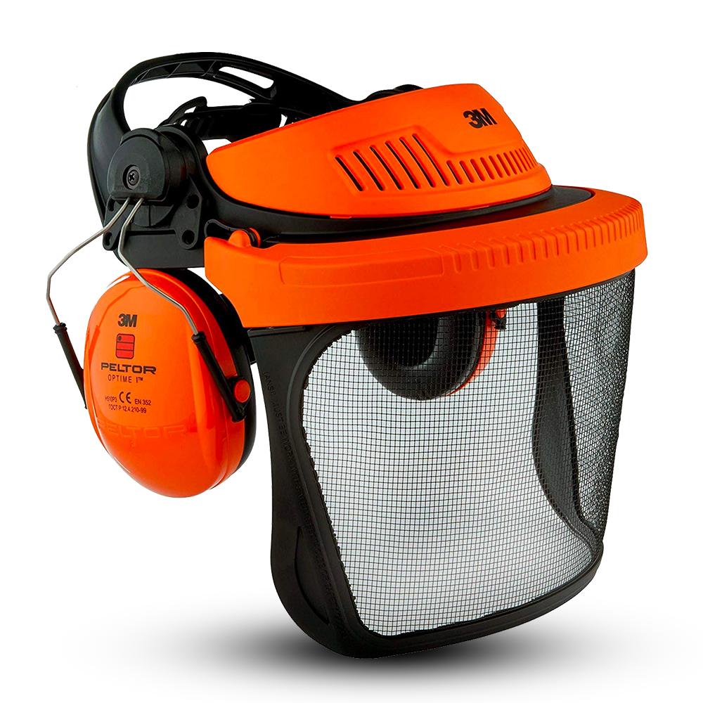 3M 7000103790 (XA007703862) Headgear Combination Forestry Mesh Visor