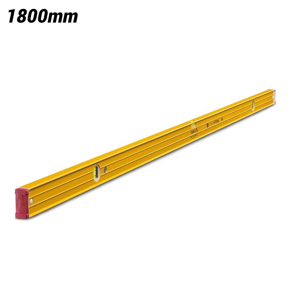 Stabila 96-2/180 1800mm (71") 3 Vial Ribbed Box Frame Spirit Level