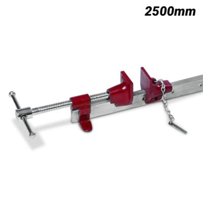 Dawn 61220 2500mm Aluminium T-Bar (Sash) Light Duty Cramps - Super Grade - Unbreakable Jaws