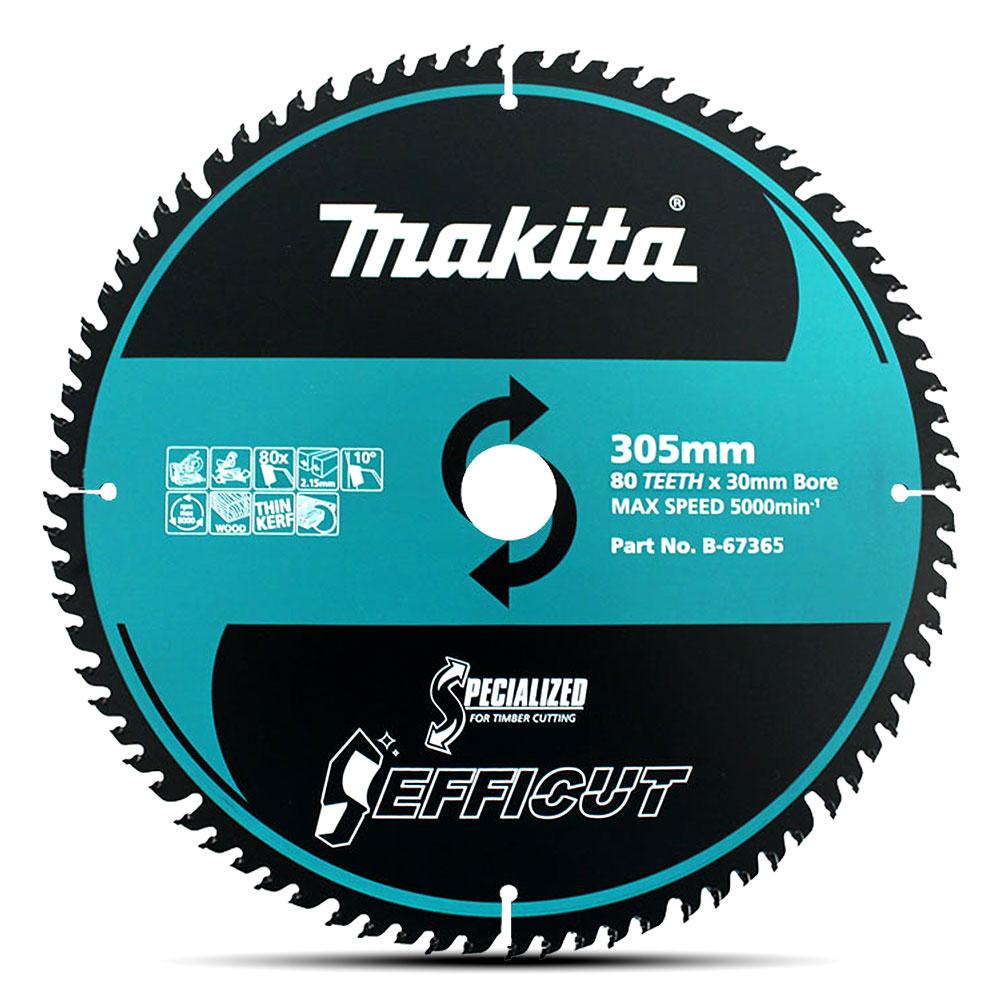 Makita B-67365 305mm (12") 80T Efficut TCT Wood Saw Blade