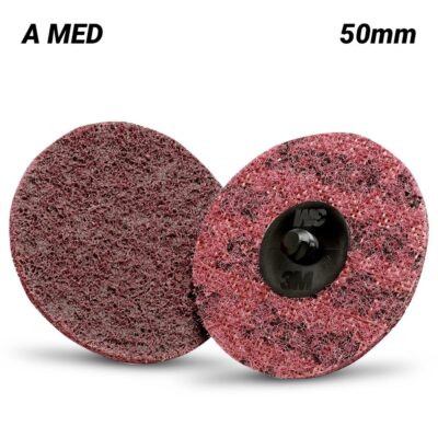 3M 7000000751 (61500141728) 50mm (2") Scotch-Brite Roloc A MED Surface Conditioning Disc (TR)