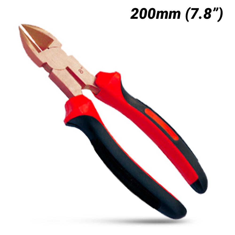 T&E Tools CB248-1004 200mm (7.8") Copper Beryllium Diagonal Cutting Pliers