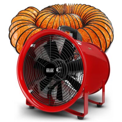 Bayer BVF520 520W 300mm (12") Heavy Duty Extractor Ventilation Fan With 5m Hose
