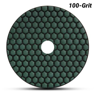 Ehwa EHC100 125mm (5") 100 Grit Dry Diamond Honeycomb Resin Polishing Pad