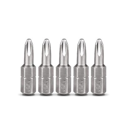 Xtorque 5PXBS Platinum 5-Pack PH2 25mm Philips Head Bits - MADE IN JAPAN
