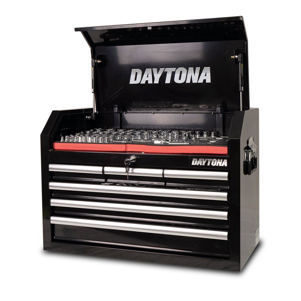 Daytona DTK268 268pce Metric/SAE 6 Drawer Black Tool Chest