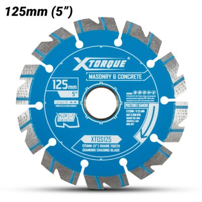 Xtorque XTOS125 125mm (5") Shark Tooth Diamond Blade