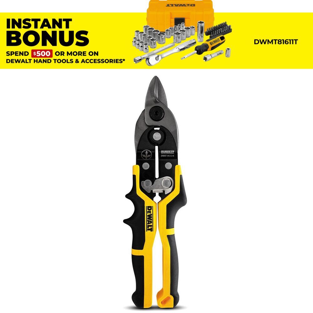 DeWalt DWHT14694 Bullnose Aviation Snips