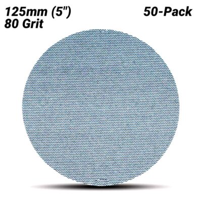 3M UU011348024-50PK (53612) 50-Pack 125mm (5") 80 Grit Hook & Loop 310W Sanding Disc