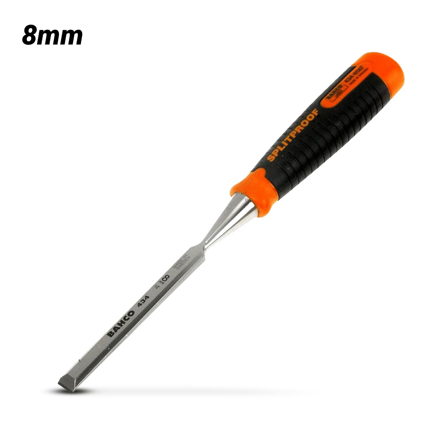 Bahco 434-8 434 Series SplitProof Bevel Edge Chisel