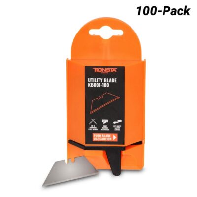 Ronsta Knives KB001-100 100-Pack Utility Blades