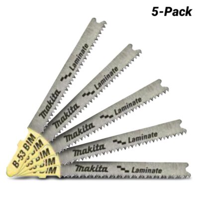 Makita B-10970 Laminate Jigsaw Blade B-53 for Cutting Wood - 5 Pack