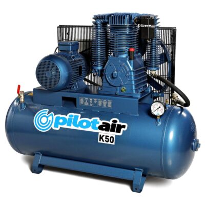 Pilot Air K50 7.5kW/10HP 268L 3 Phase Industrial Air Compressor