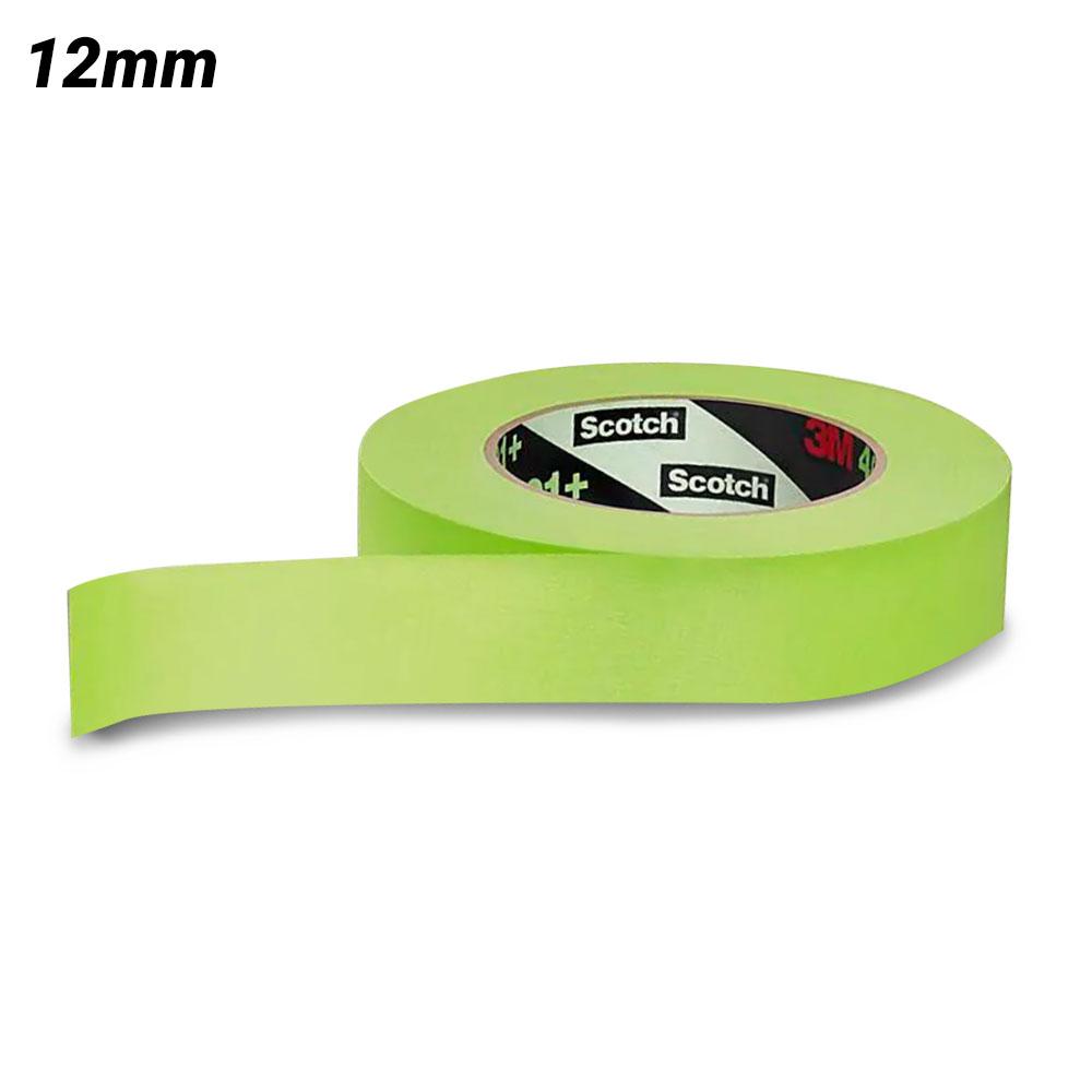 3M 7000124894 (70006745684) 12mm x 55m High Performance Green Masking Tape 401+