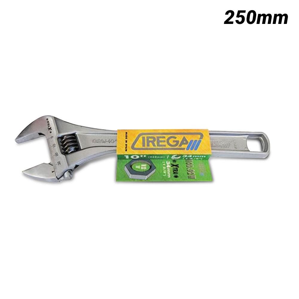 Irega 92W10 250mm (10") Adjustable Wrench Chrome
