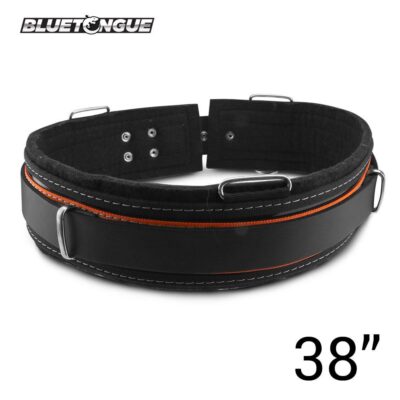 Bluetongue BLU4146 38" Black Leather All-in-one Tool Belt
