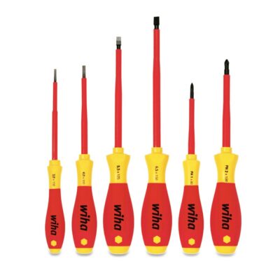 Wiha 40805 (00833) 6pce Softfinish Screwdriver Set