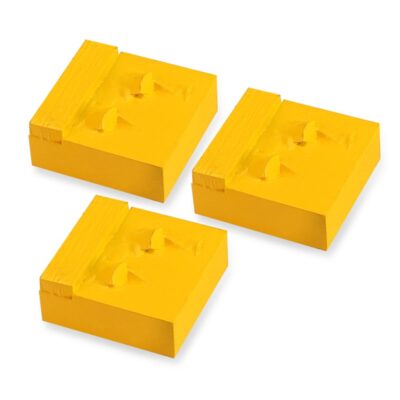 Xtorque XPPCD PCD Professional Diamond Shoe Plate Pad - Suits Redi Lock Style Husqvarna & Bayer Grinders - 3 Pack Kit