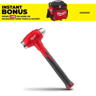 Milwaukee 48229141 32oz Dead Blow Ball Peen Hammer