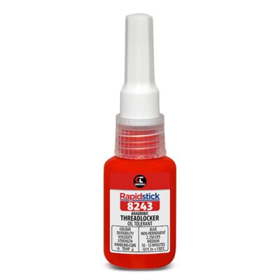 Chemtools 8243-10 10ml Rapidstick Threadlocker - Oil Tolerant - Blue