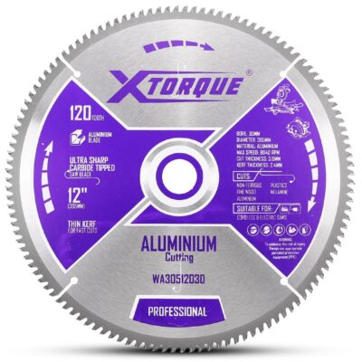 Xtorque WA30512030 305mm (12") 120-Tooth Aluminium Carbide Tipped Saw Blade