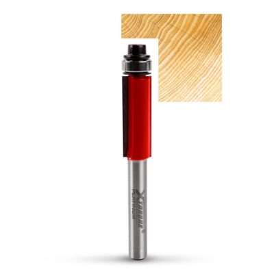 Xtorque XP79ST Platinum 7.9mm Straight Trim Double Flute 1/4" Shank Router Bit