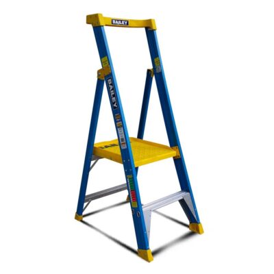 Bailey FS13945 2 Step 0.6mm 170kg Fibreglass Punchlock Platform Ladder