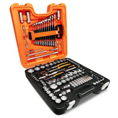 Bahco S137 137pce 1/4", 3/8" & 1/2" Drive Metric Socket & Ratchet Spanner Set