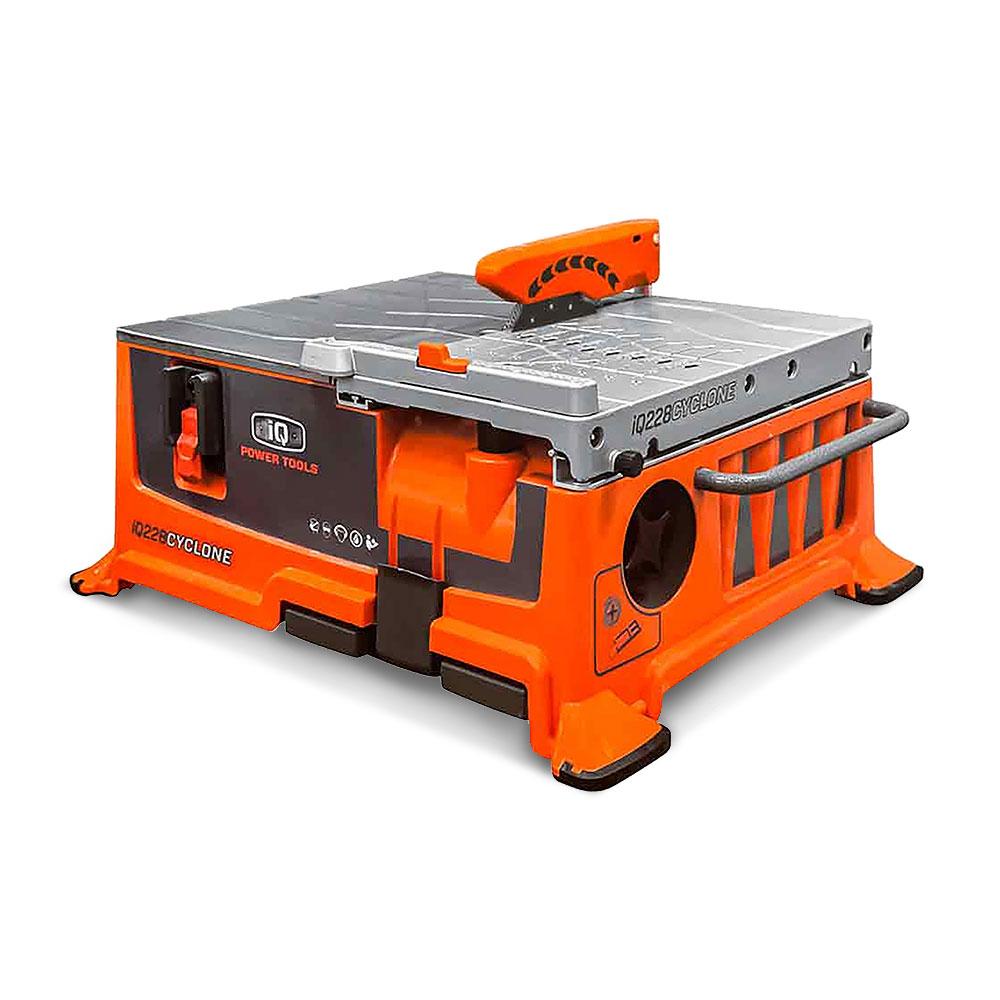 IQ Power Tools IQ-228 180mm (7") Dry Cut Tabletop Tile Saw with Integrated Dust Control
