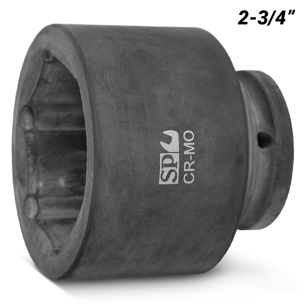 SP Tools SP26691 1-1/2" Drive 6 Point 2-3/4" SAE Impact Socket