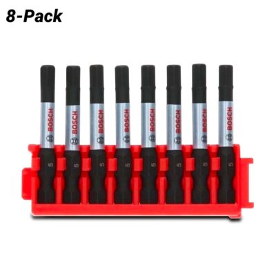 Bosch HEX 5MM PB CLIP 8PK (2.610.050.961) 8-Pack Impact Tough Modular Hex5 1/4" x 50mm Screwdriver Bit Set