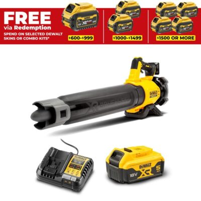 DeWalt DCMBL562P1-XE 18V XR Li-ion Cordless Brushless Axial Blower Combo Kit