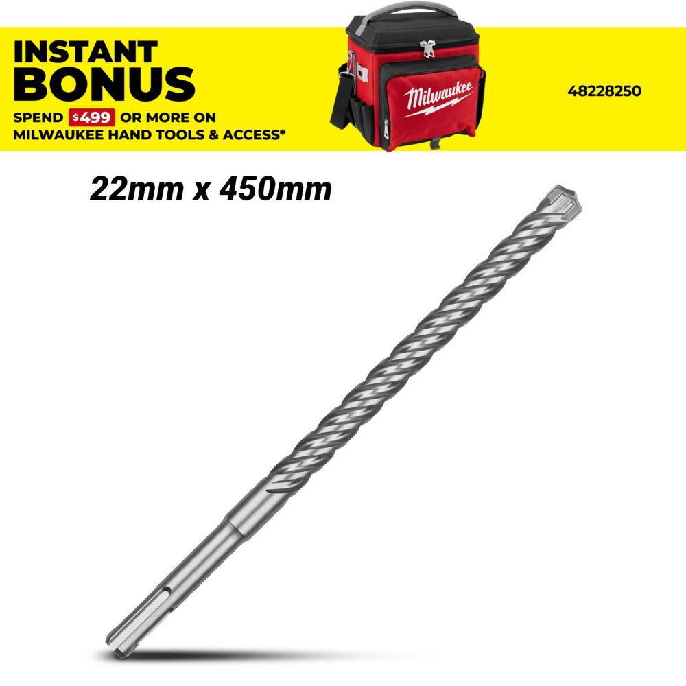 Milwaukee 4932356506 22mm x 450mm SDS-Plus MX4