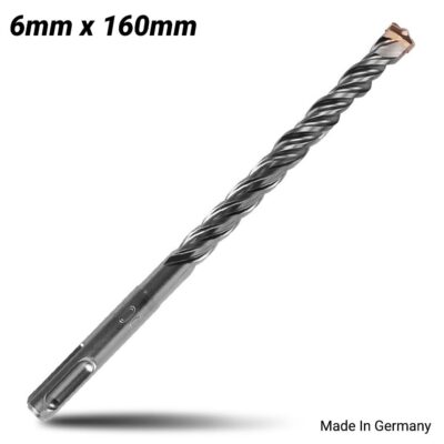 Xtorque X6160 Platinum SDS PLUS 6mm x 160mm Platinum 2 Cutter Drill Bit - MADE IN GERMANY