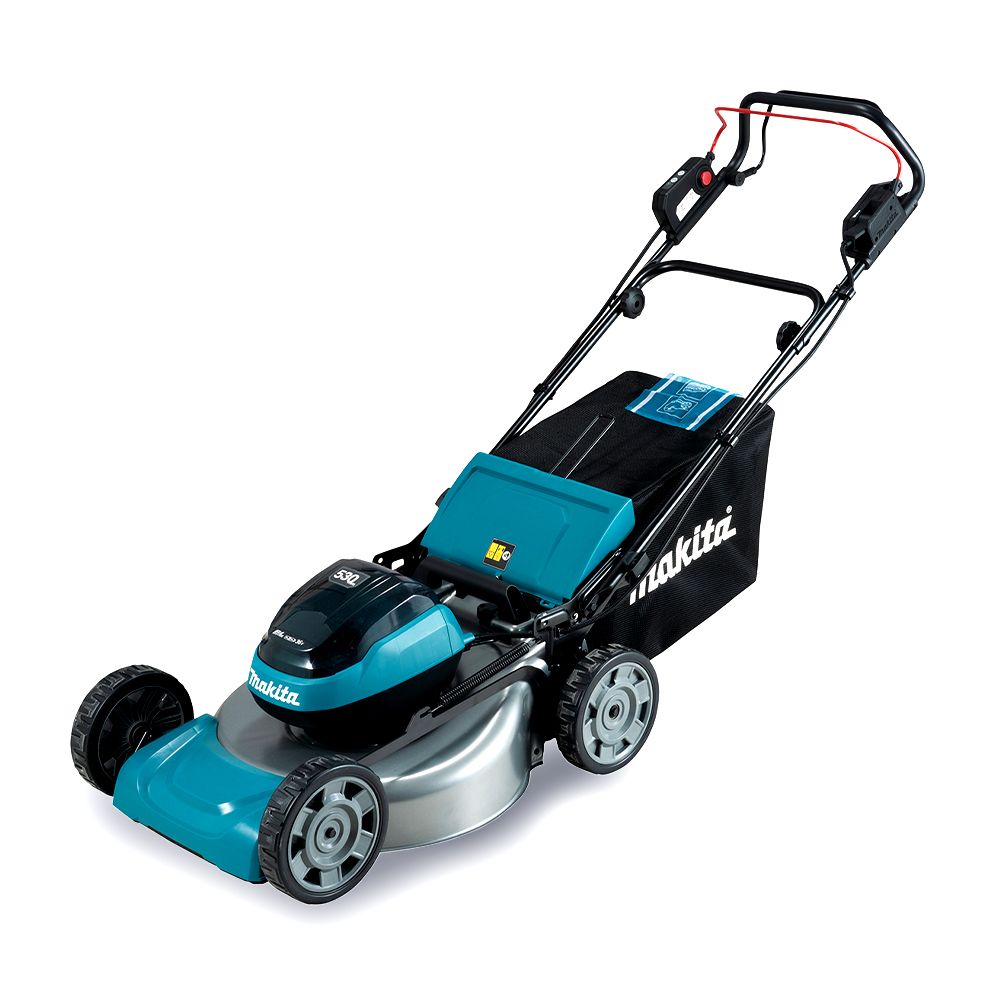Makita DLM540ZX 36V (18V x 2) LXT Li-ion Cordless Brushless Self Propelled 70L 534mm (21") Lawn Mower - Skin Only